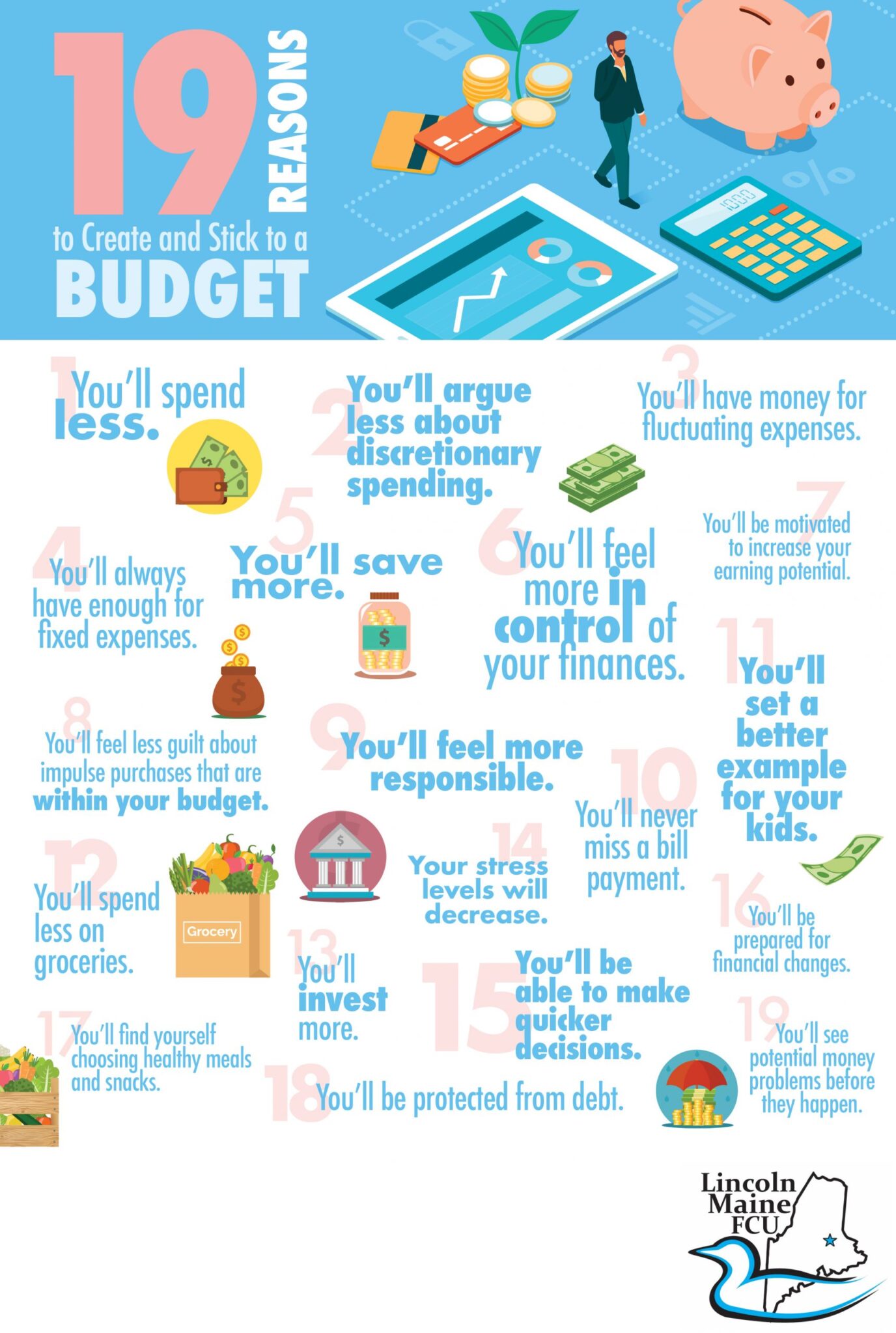 19 Reasons To Create And Stick To A Budget