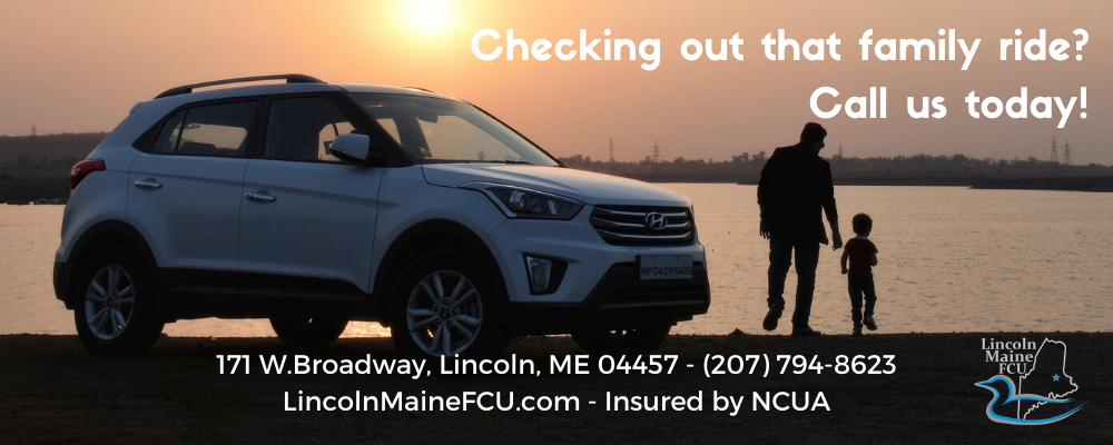 Purchase or finance a new vehicle with a loan from Lincoln Maine FCU